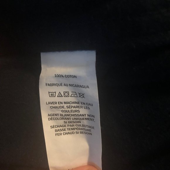 LL Bean Navy Oversized Shacket W's S - Picture 3 of 3